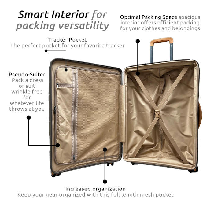 Lieber's Luggage® Legacy Expandable Hardside features