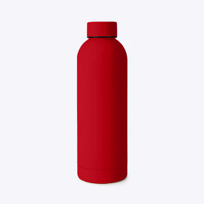 NOBL Travel Stainless Steel Water Bottle in Red