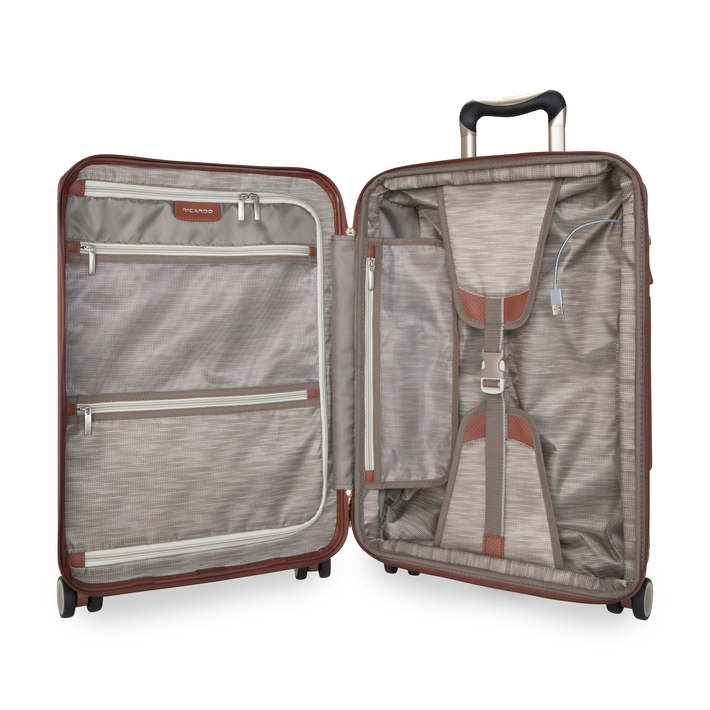Montecito 2.0 HS Carry-On
champagne interior