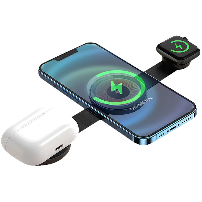 Tech Trendz Mini 3-in-1 magnetic charger