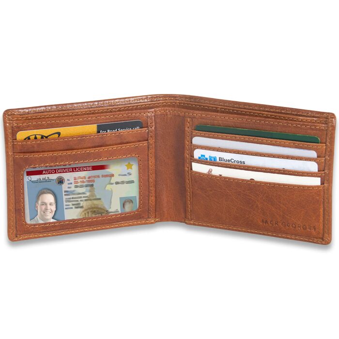 Voyager Leather Bi-fold Wallet