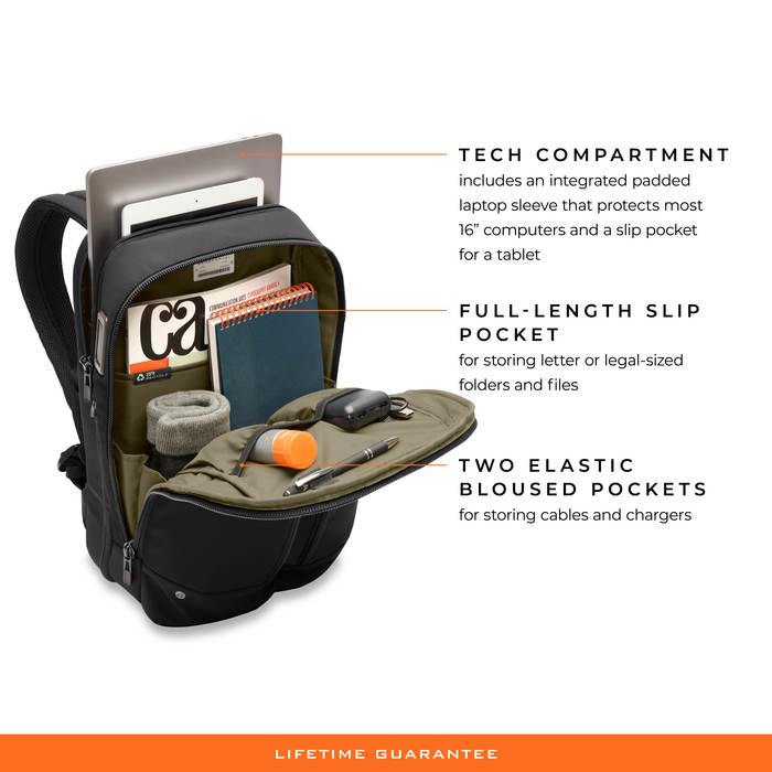 HTA Slim Expandable Backpack