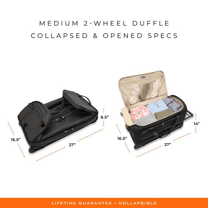 Baseline Medium 2-Wheel Duffle