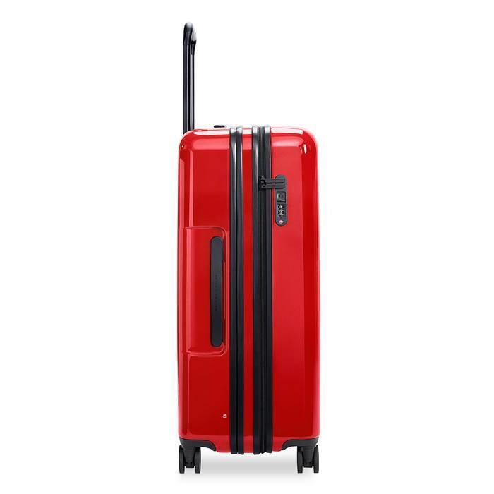 Briggs & Riley Sympatico in Glossy Ruby Large checked luggage