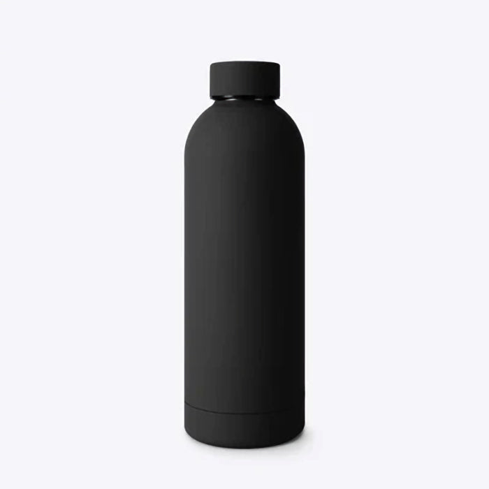 NOBL Travel Stainless Steel Water Bottle in Black