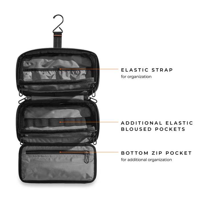 ZDX Hanging Toiletry Kit