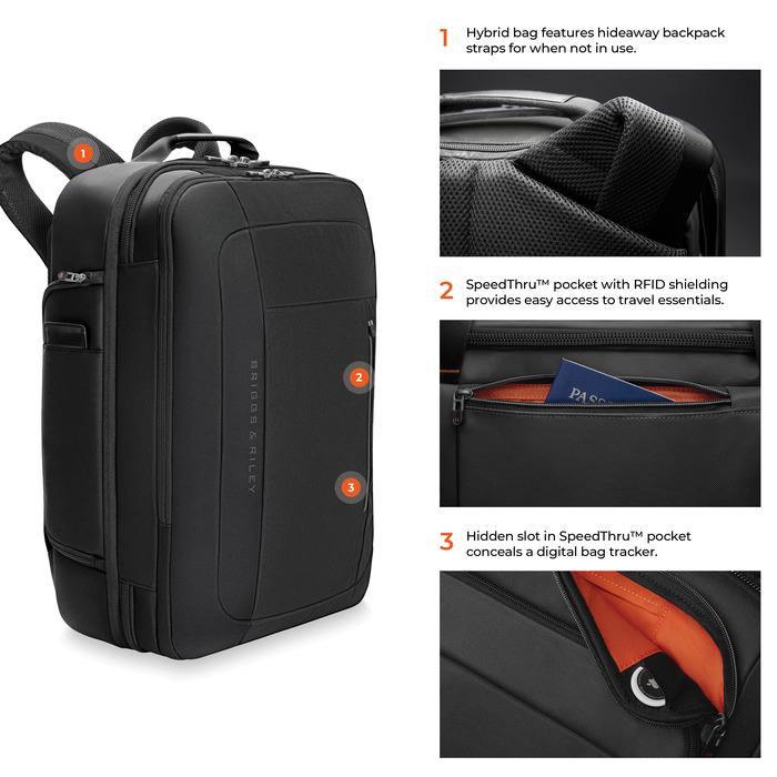ZDX Large Convertible Backpack