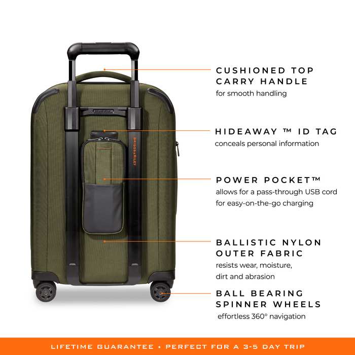 ZDX 21" International Carry-On Spinner