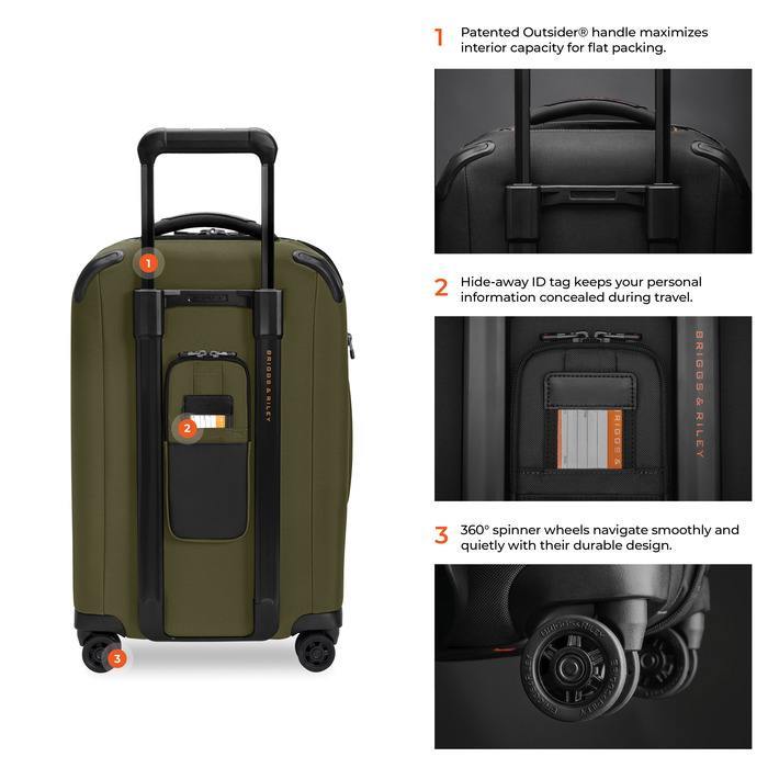 ZDX Essential 22" Carry-on Expandable Spinner